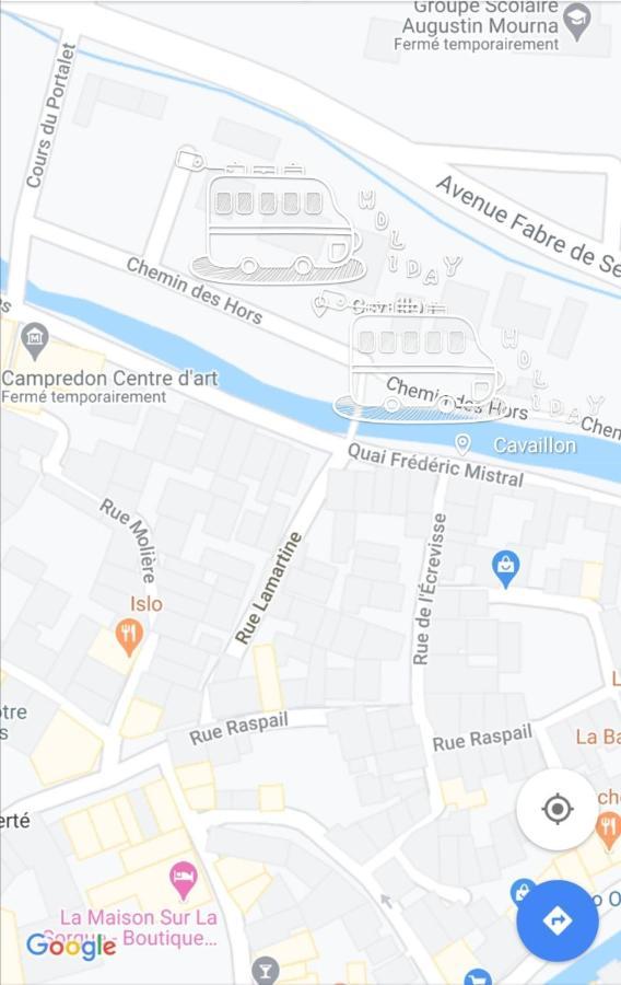 Le Petit Studio - 15 M2 - Centre Ville - Sorgue A 50 M LʼIsle-sur-la-Sorgue Exteriör bild